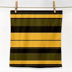 Vintage Yellow Face Towel by tmsartbazaar