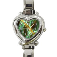 Abstract Illusion Heart Italian Charm Watch by Sparkle