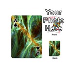 Abstract Illusion Playing Cards 54 Designs (Mini) Front - SpadeA