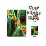 Abstract Illusion Playing Cards 54 Designs (Mini) Front - Heart4