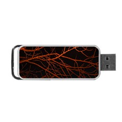 Dark Forest Scene Print Portable Usb Flash (two Sides) by dflcprintsclothing