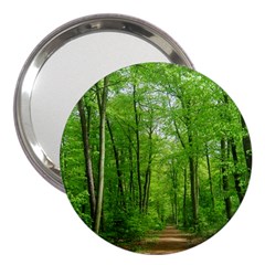 In The Forest The Fullness Of Spring, Green, 3  Handbag Mirrors by MartinsMysteriousPhotographerShop