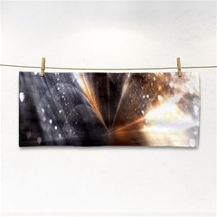 Digital Geometry Hand Towel by Sparkle