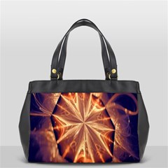 Sun Fractal Oversize Office Handbag (2 Sides) by Sparkle