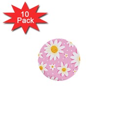 Sunflower Love 1  Mini Buttons (10 Pack)  by designsbymallika