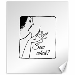 Sew What Canvas 20  X 24  by CuteKingdom