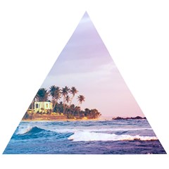 Seascape Wooden Puzzle Triangle by goljakoff