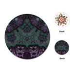 Mandala Corset Playing Cards Single Design (Round) Front