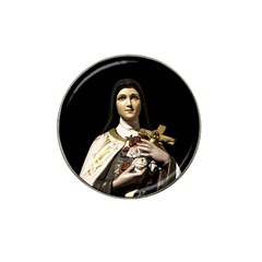 Virgin Mary Sculpture Dark Scene Hat Clip Ball Marker by dflcprintsclothing