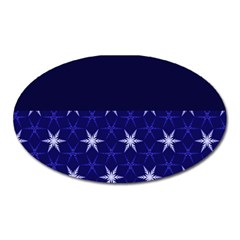 Bluestars Oval Magnet by Sparkle