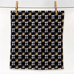 Shiny Skull Face Towel by Sparkle