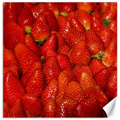 Colorful Strawberries At Market Display 1 Canvas 20  X 20  by dflcprintsclothing