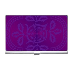 Cloister Advent Purple Business Card Holder