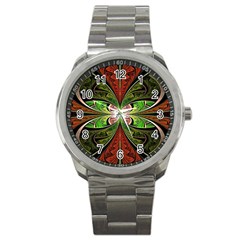 Fractal Design Sport Metal Watch by Sparkle