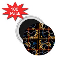 Chains Pattern 1 75  Magnets (100 Pack)  by designsbymallika