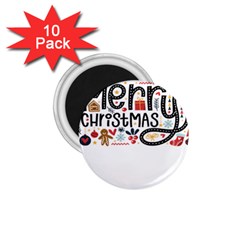 Merry Merry 1 75  Magnets (10 Pack)  by designsbymallika