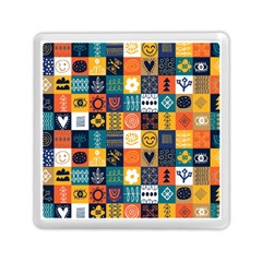 Tribal Love Pattern Memory Card Reader (square) by designsbymallika