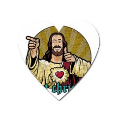 Buddy Christ Heart Magnet by Valentinaart