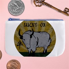 Chinese New Year ¨c Year Of The Ox Large Coin Purse by Valentinaart