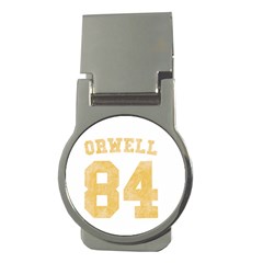 Orwell 84 Money Clips (round)  by Valentinaart