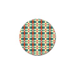 Texture Plaid Golf Ball Marker by Dutashop