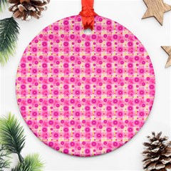 Heart Pink Ornament (round) by Dutashop