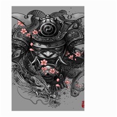 Samurai Oni Mask Small Garden Flag (two Sides) by Saga96