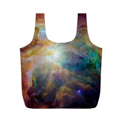 Colorful Galaxy Full Print Recycle Bag (m) by ExtraAwesomeSauce