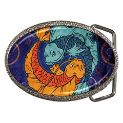 Koi Fish Belt Buckles by ExtraAwesomeSauce