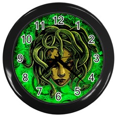 Medusa Wall Clock (black) by ExtraAwesomeSauce