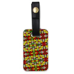 Leaves Pattern Luggage Tag (one Side) by ExtraAwesomeSauce