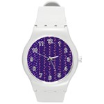 sparkles Round Plastic Sport Watch (M) Front