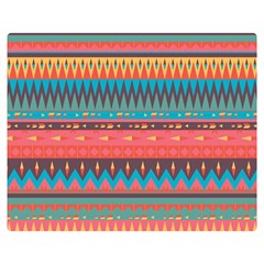 Native American Pattern Double Sided Flano Blanket (medium)  by ExtraAwesomeSauce