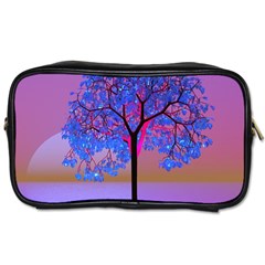 Tree Sunset Toiletries Bag (two Sides) by icarusismartdesigns