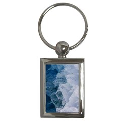 Storm Blue Ocean Key Chain (rectangle) by goljakoff