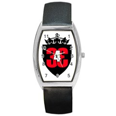 343 Logo Barrel Style Metal Watch by 343Initiative