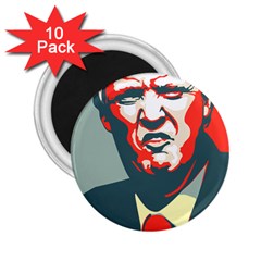 Trump Nope 2 25  Magnets (10 Pack)  by goljakoff