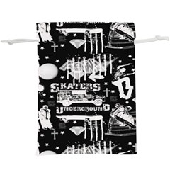 Skater-underground2  Lightweight Drawstring Pouch (xl) by PollyParadise