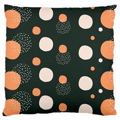 Black Peach White  Standard Flano Cushion Case (two Sides) by Sobalvarro