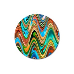 Icecreams Magnet 3  (round) by PollyParadise