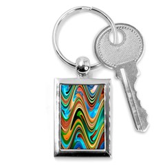 Icecreams2 Key Chain (rectangle) by PollyParadise