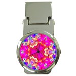 Pink Beauty Money Clip Watches Front