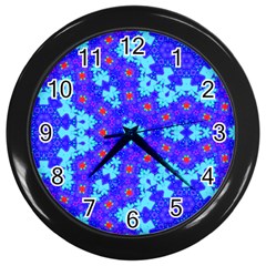 Blueberry Wall Clock (black) by LW323