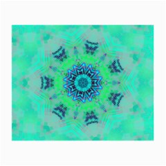 Blue Green  Twist Small Glasses Cloth by LW323