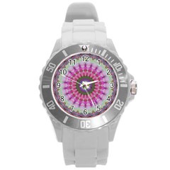 Sweet Cake Round Plastic Sport Watch (l) by LW323