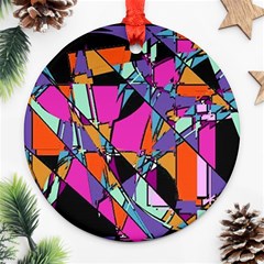 Abstract 2 Ornament (round) by LW323