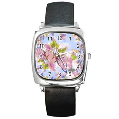 Bloom Square Metal Watch by LW323