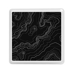 Topography Map Memory Card Reader (square) by goljakoff