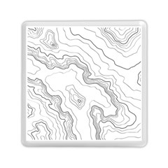 Topography Map Memory Card Reader (square) by goljakoff