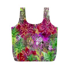 Jungle Love Full Print Recycle Bag (m) by PollyParadise